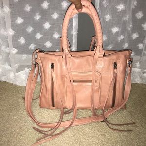 NWOT Day and mood rose satchel leather purse